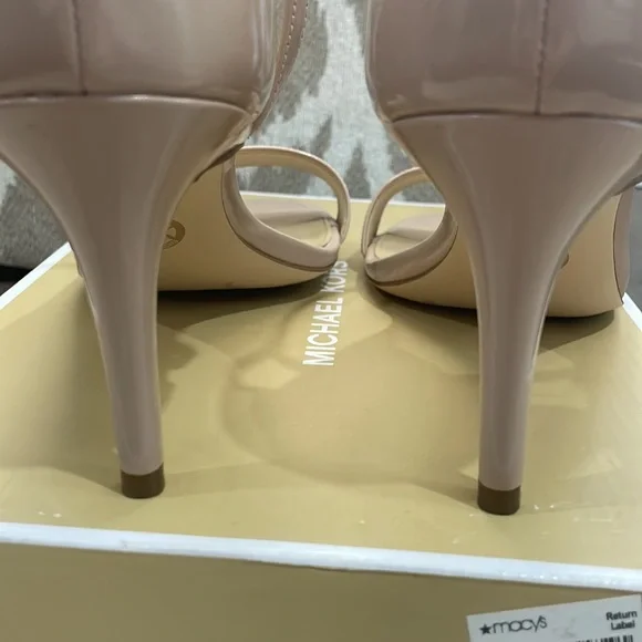 Michael kors Simone mid sandal pantent heels size 10 - Picture 5 of 6
